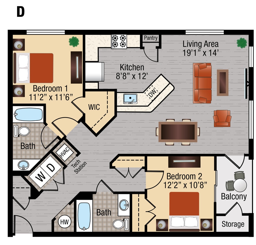 Floor Plan - D