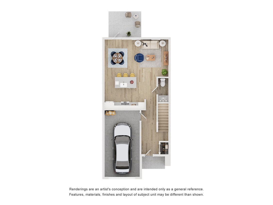 Floor Plan - Townhome TH E