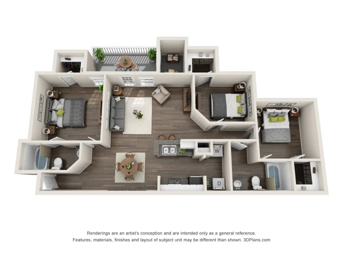 Floor Plan - The 1390