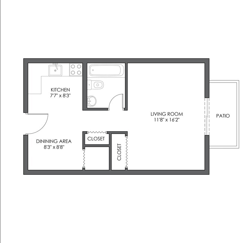 Floor Plan - Studio