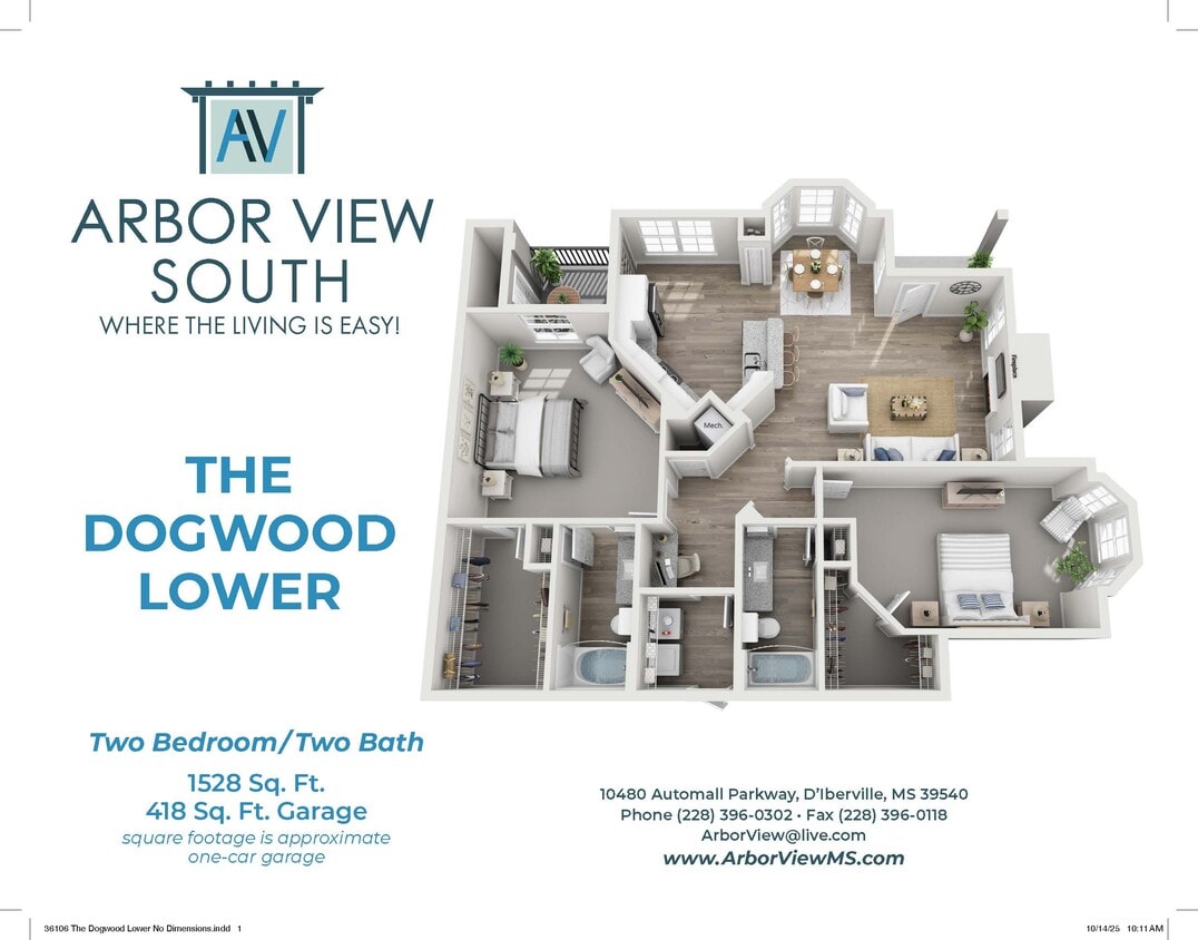 Floor Plan - The Dogwood Lower