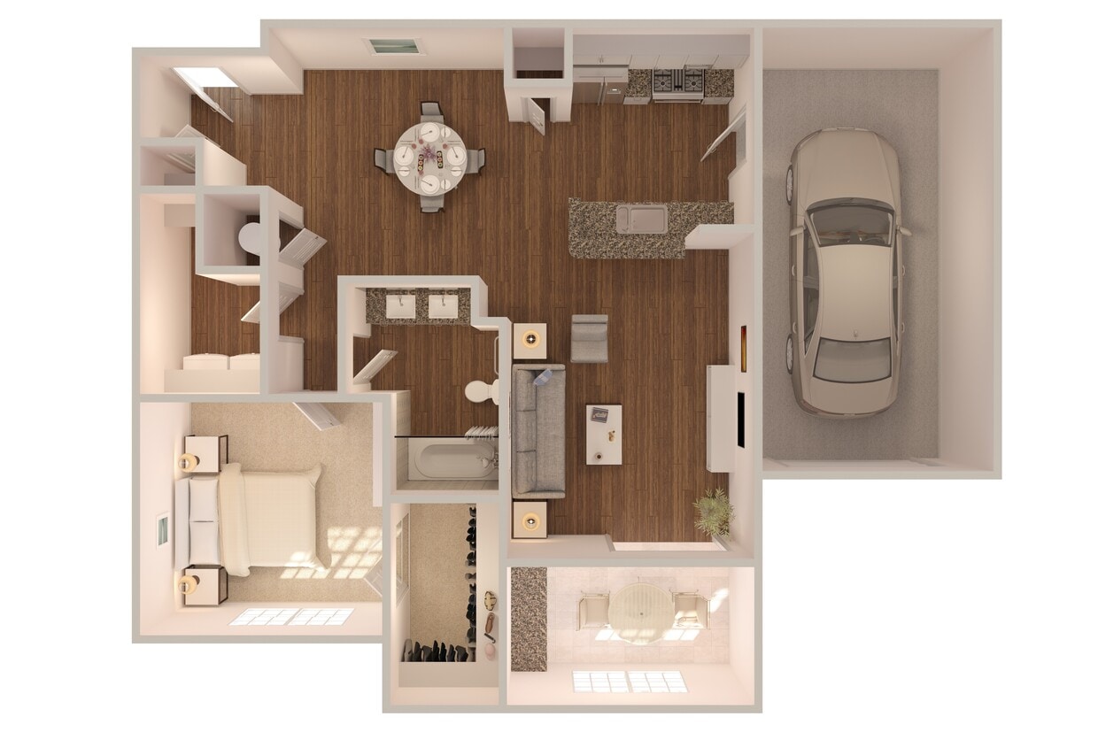Floor Plan - Kingfisher + Garage