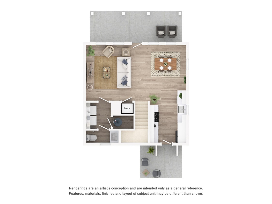 Floor Plan - Cottage B3