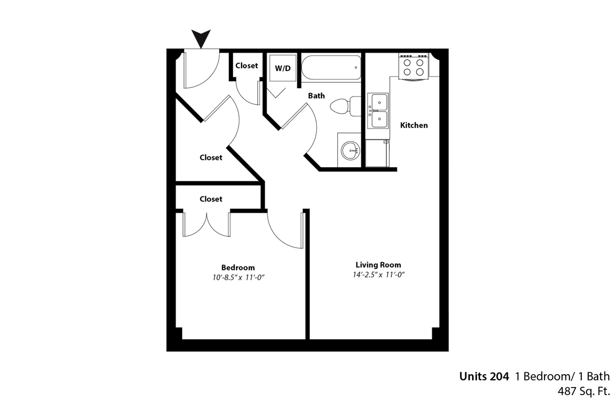 Floor Plan - The Leigh