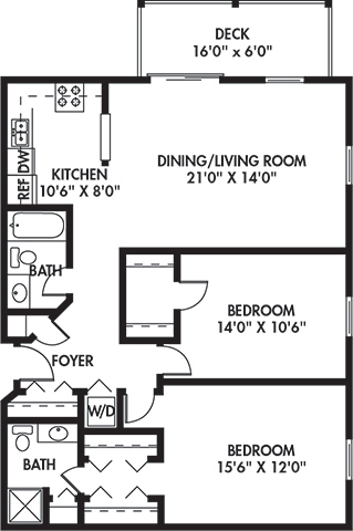 Floor Plan - 2B