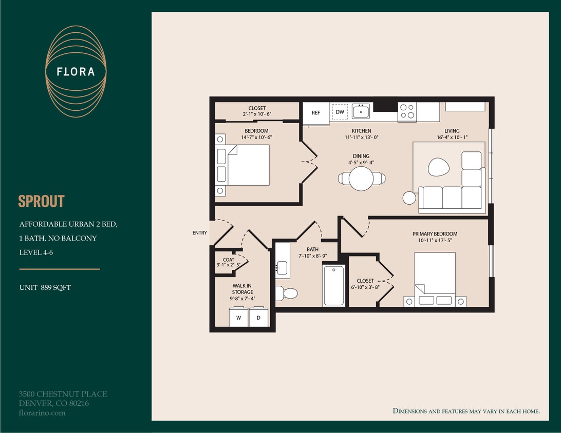 Floor Plan - Sprout- Income restricted