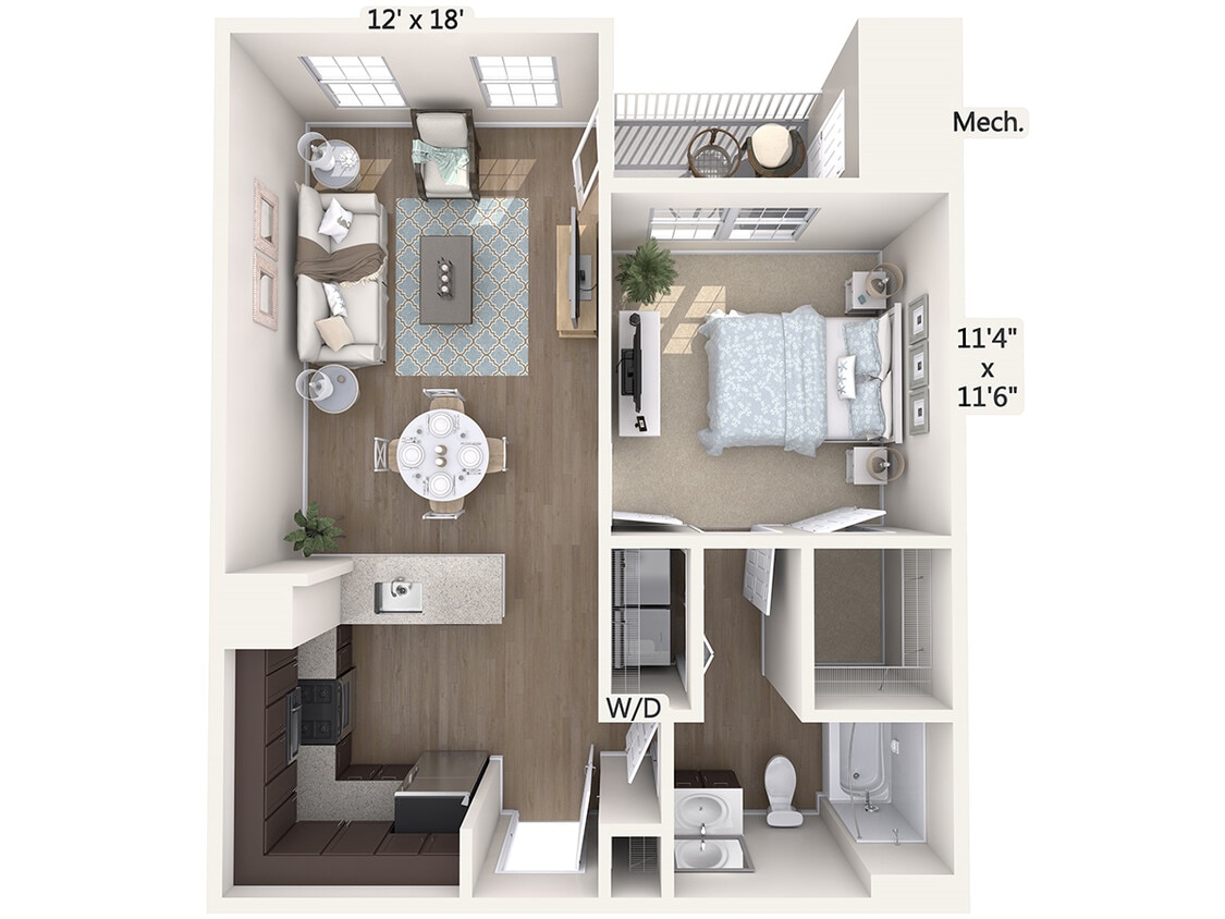 Floor Plan - A2-E-Floor1