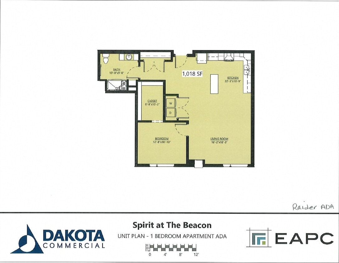 Floor Plan - RaiderHC 1B/1B