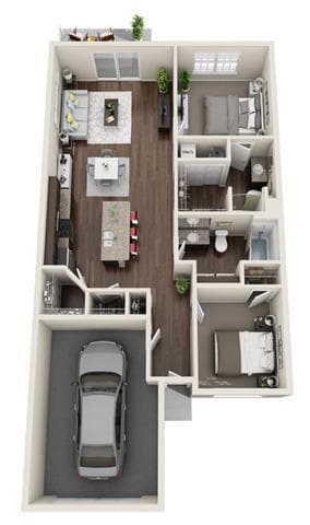 Floor Plan - Driftwood