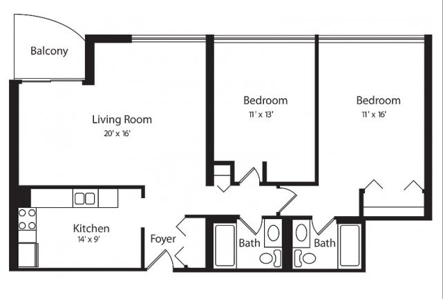 TWO BED - C - 2G