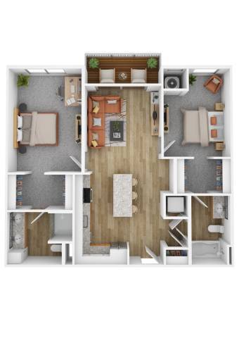 Floor Plan - Zen II (BLDG II)