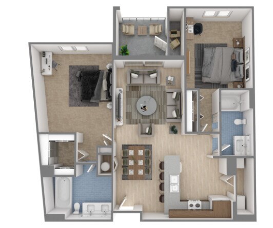 THE IVY 2bed2bath 1167sq - The Ivy