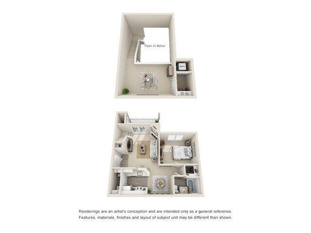 Floor Plan - The Blue Ridge Loft