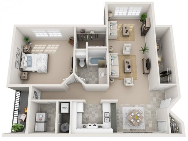Floor Plan - The Scarlet