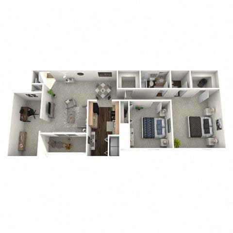 Floor Plan - The Redwood