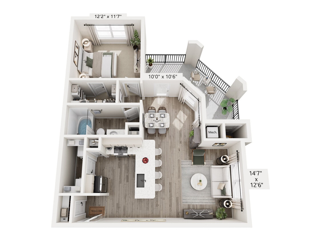 Floor Plan - A3d