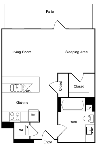 Floor Plan - Flat 1