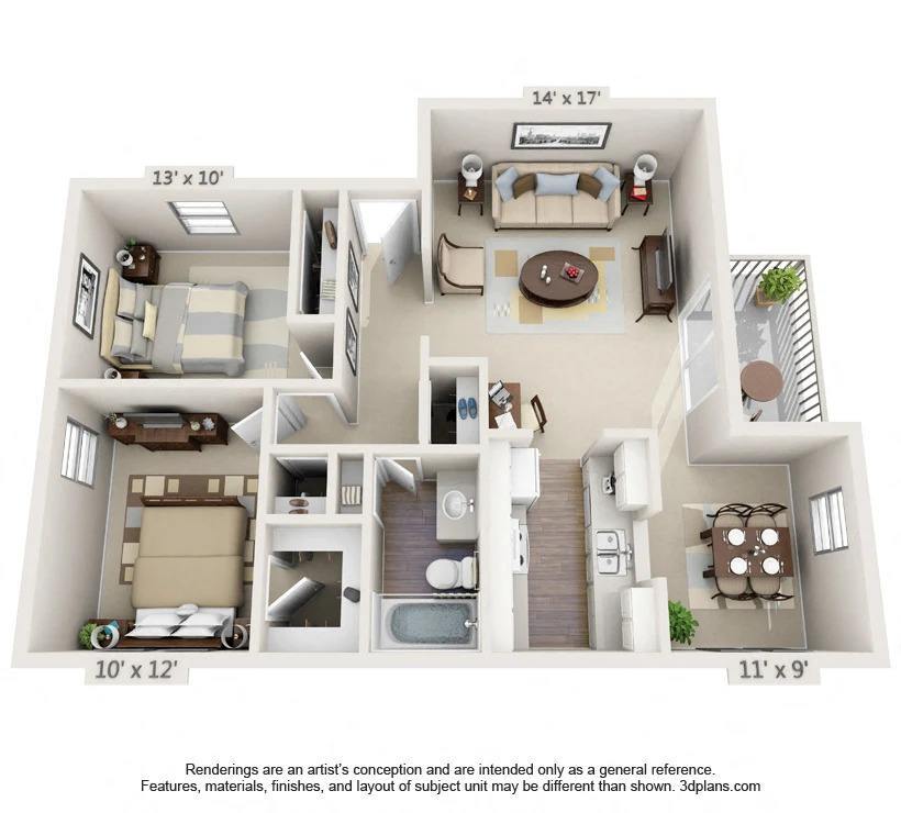 Floor Plan - Renovated Mahogany