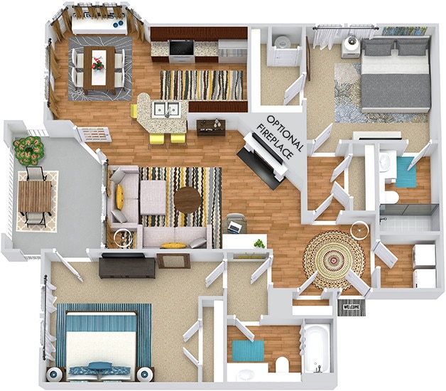 Floor Plan - Preston