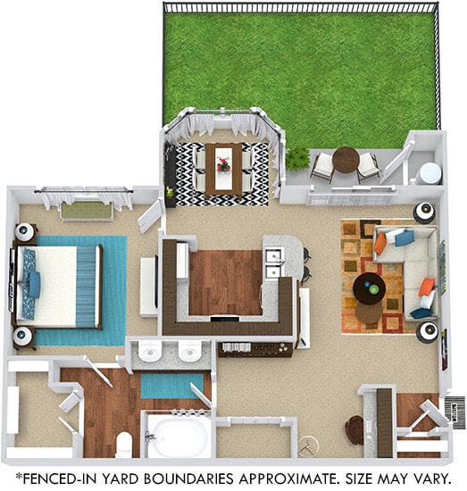 Floor Plan - Lyndon with Fenced-In Yard