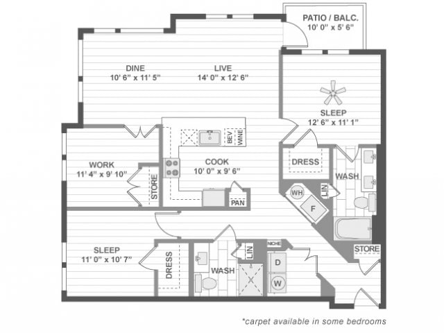 Floor Plan - C7D