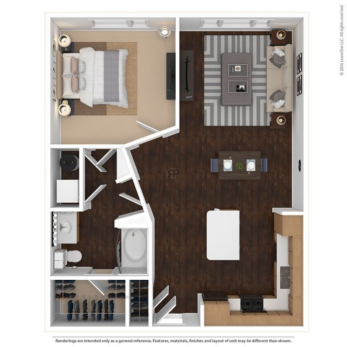 Floor Plan - The Astoria