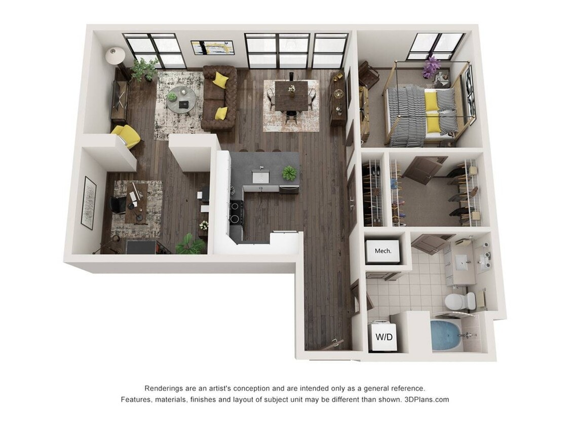 1 Bedroom - 1 Bathroom with Den - Summerlea (1 Bedroom & 1 Bathroom w/ a Den)