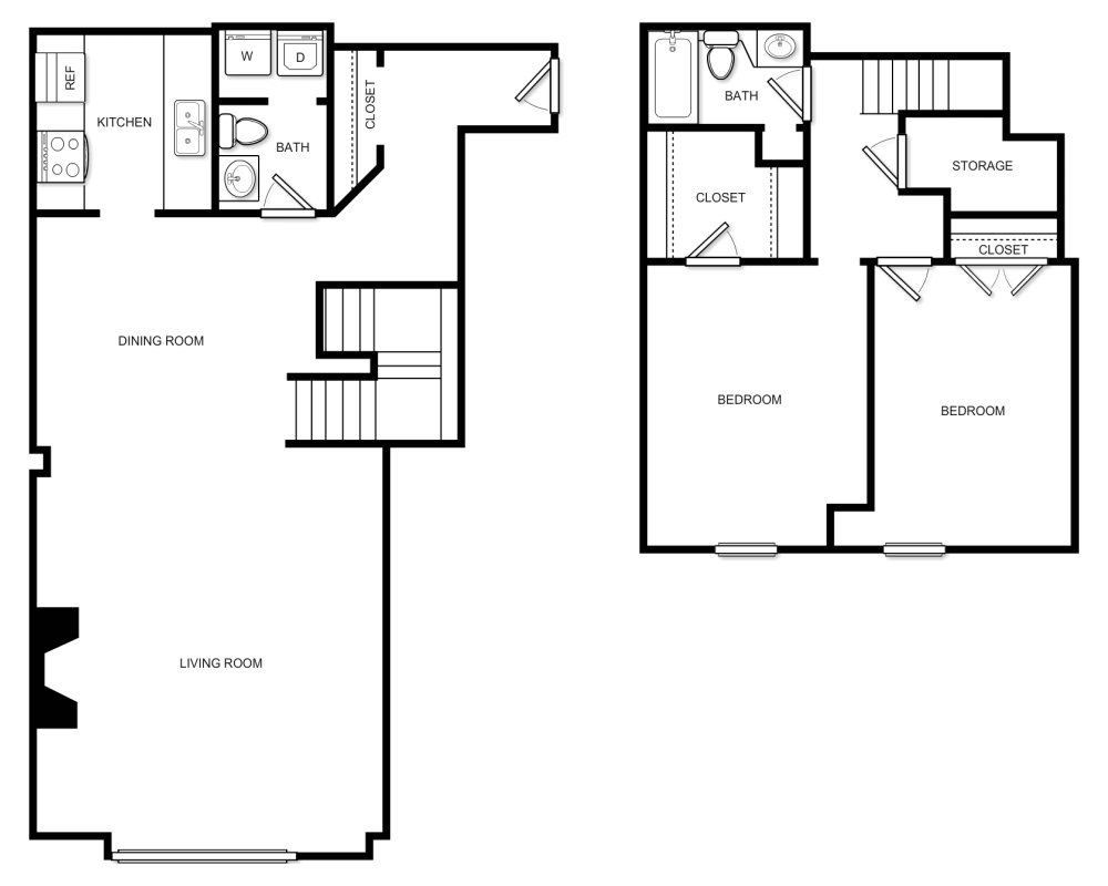 Floor Plan - 56 St. Botolph - B1.5D