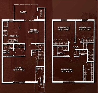 3BR/2BA - 3 BR/ 1.5 BA Townhouse Renovated 