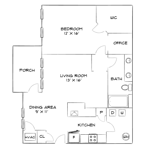 Floor Plan - Design 1B