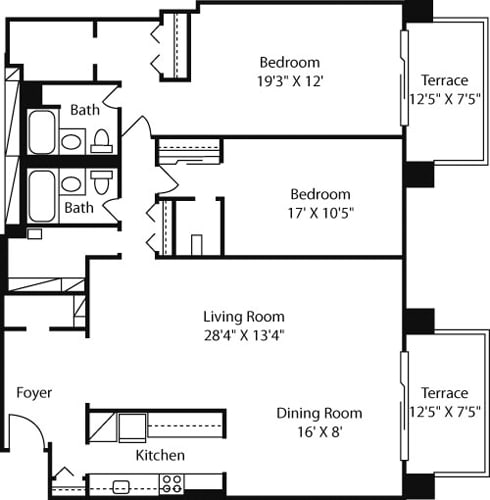 Floor Plan - Longfellow- Two Luxury
