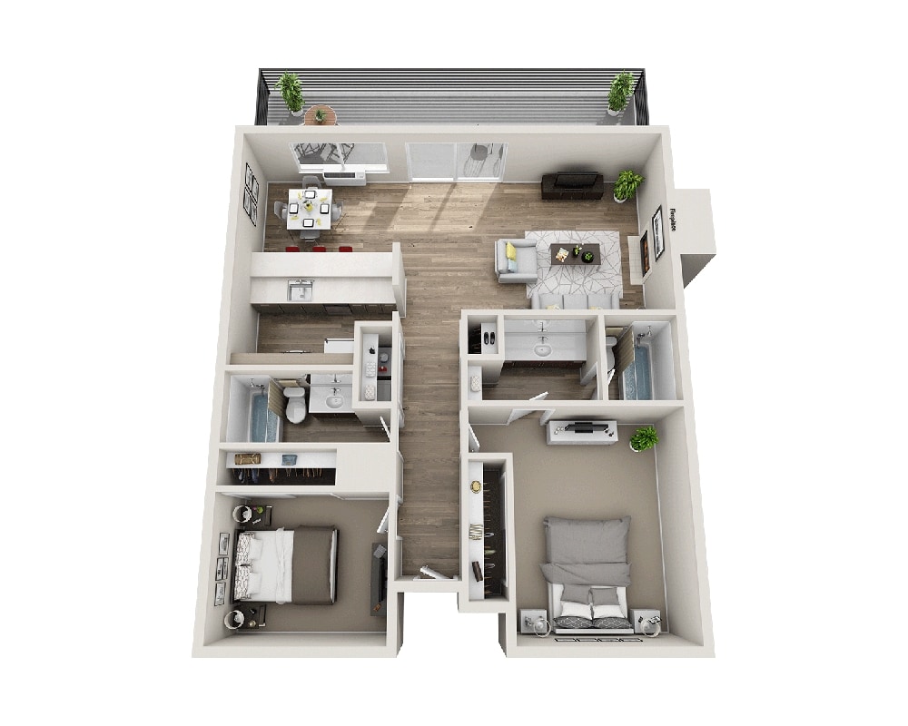 Floor Plan - Plan B2