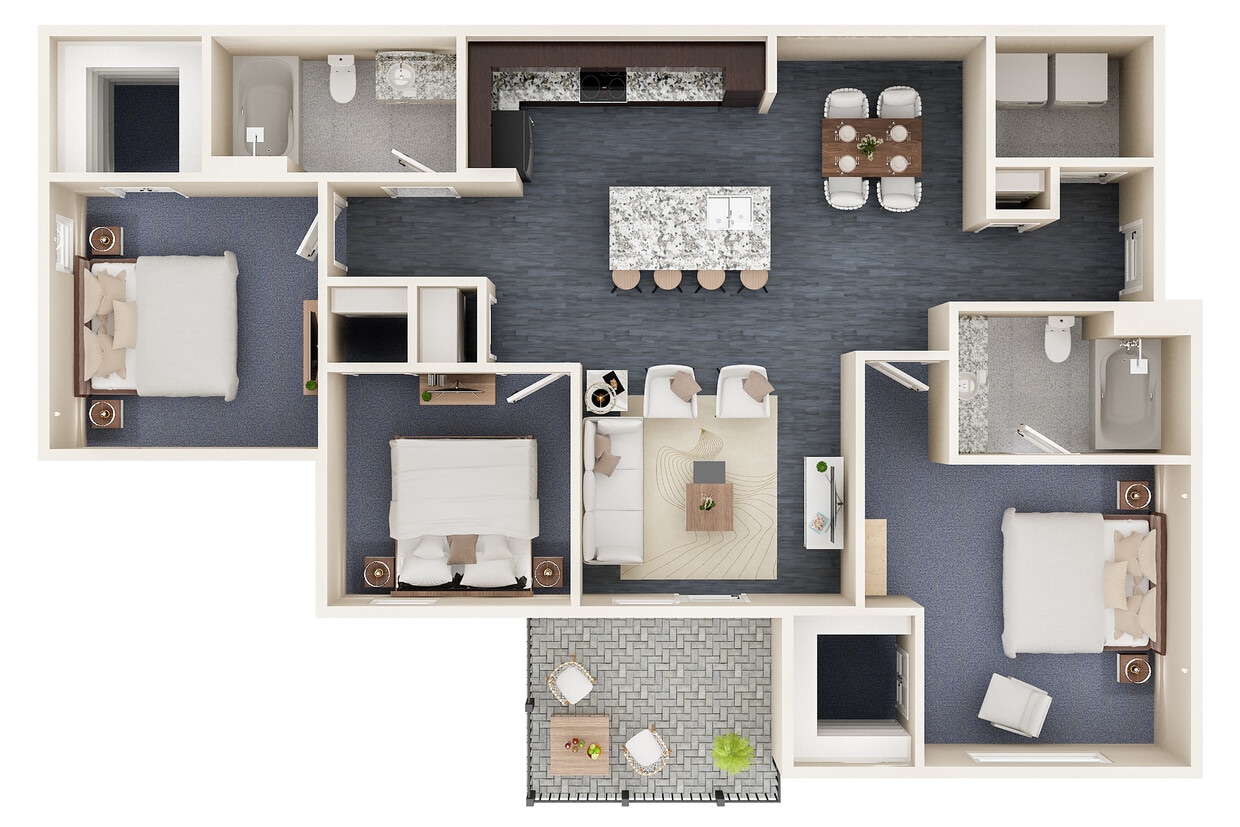 URBANIS 3 BR | 2 BA - URBANIS