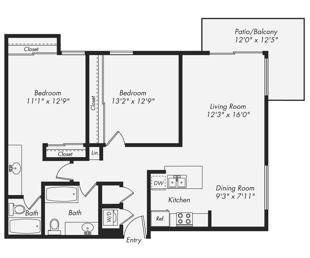 Floor Plan - B4-WD