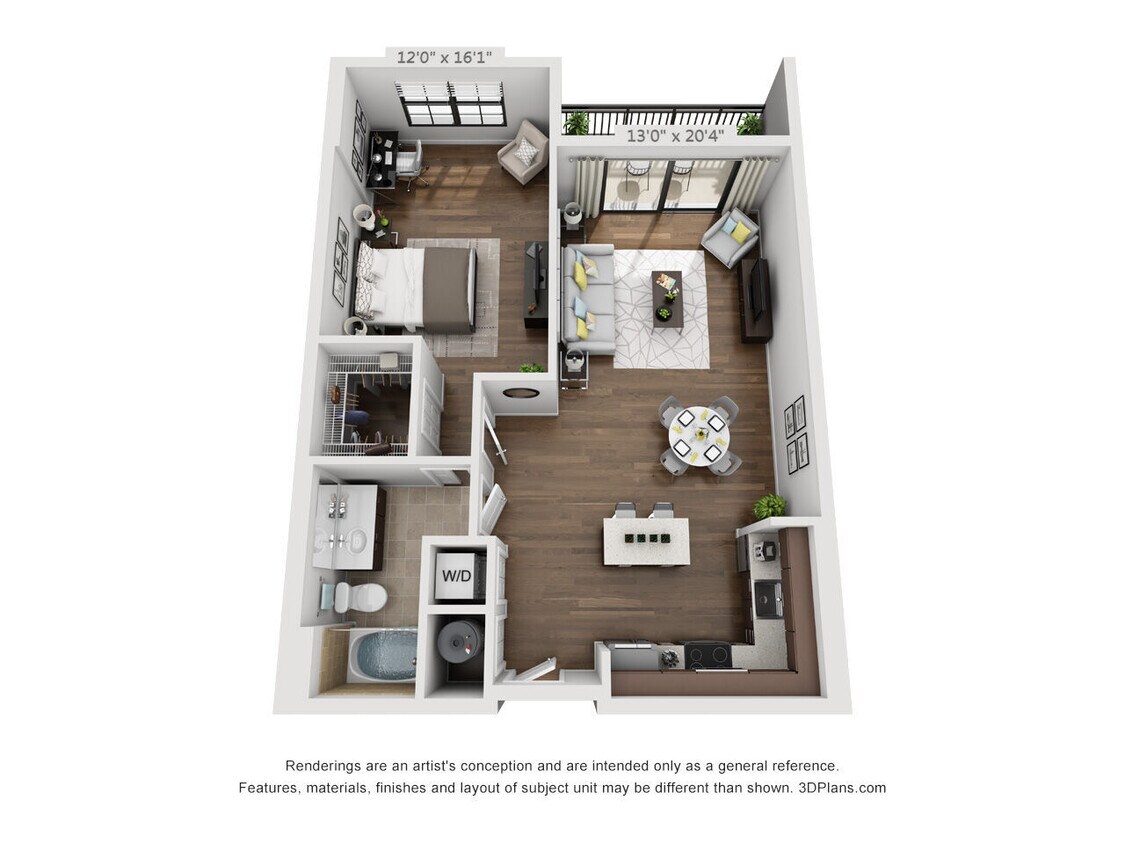 A2 floor plan Worthing Place - A2