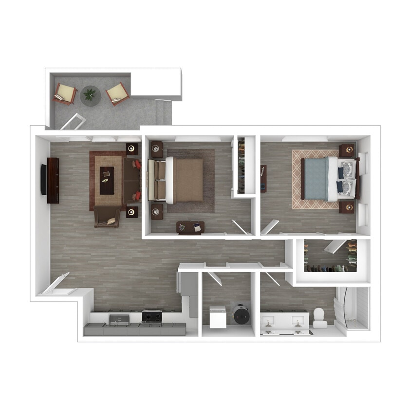 Floor Plan - The Vintage