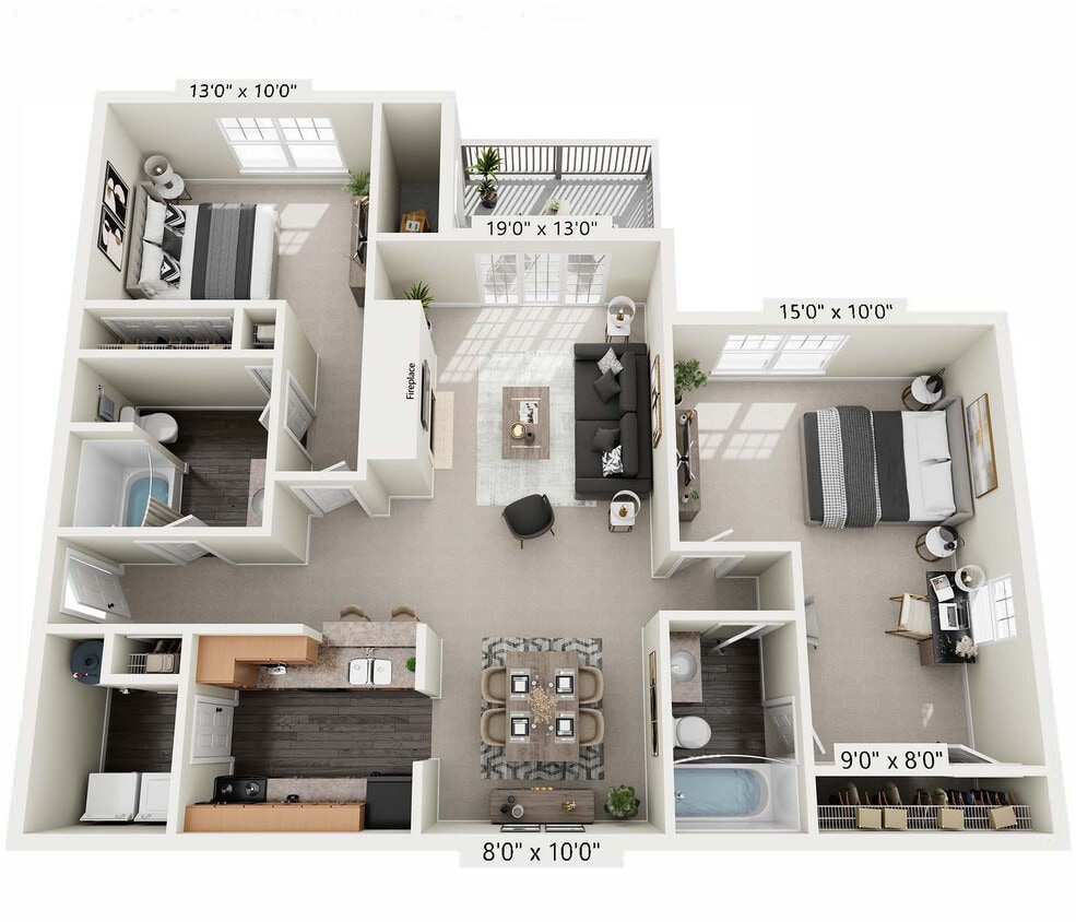 Floor Plan - The Sawgrass II