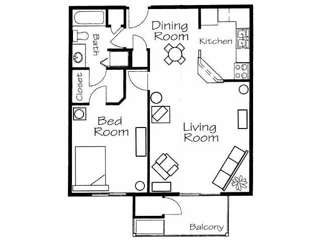 Ashford - 735 sq. ft. - Ashford