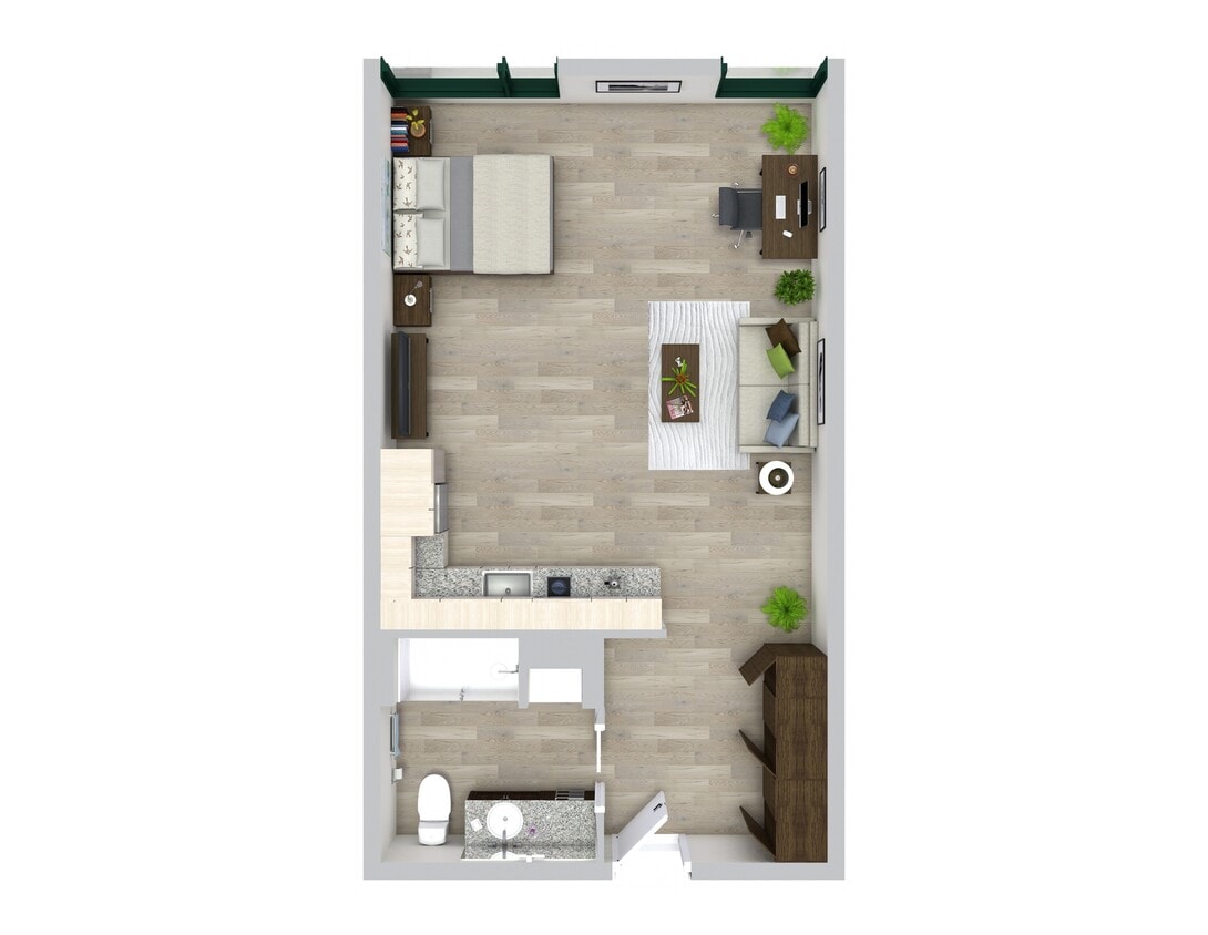 Floor Plan - The Calvert