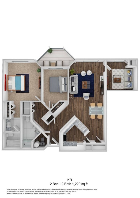 Floor Plan - KR + Den