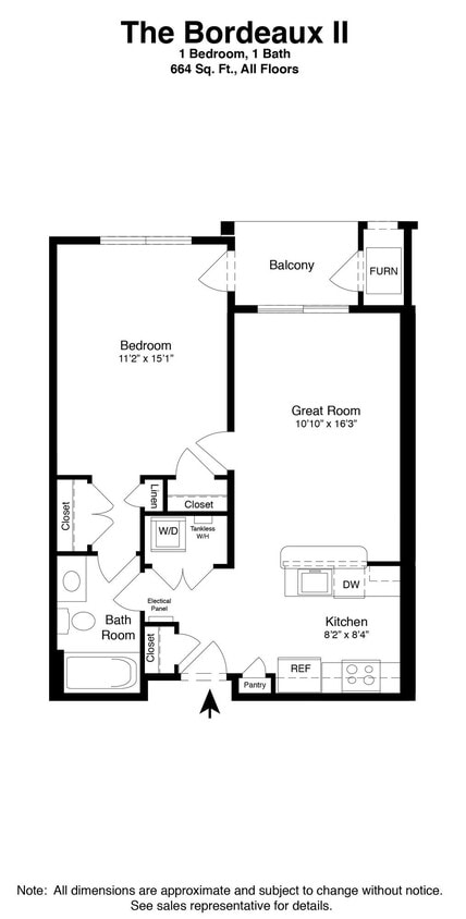 Floor Plan - Bordeaux II