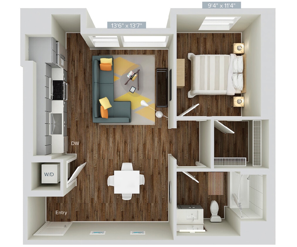 Floor Plan - A6-724