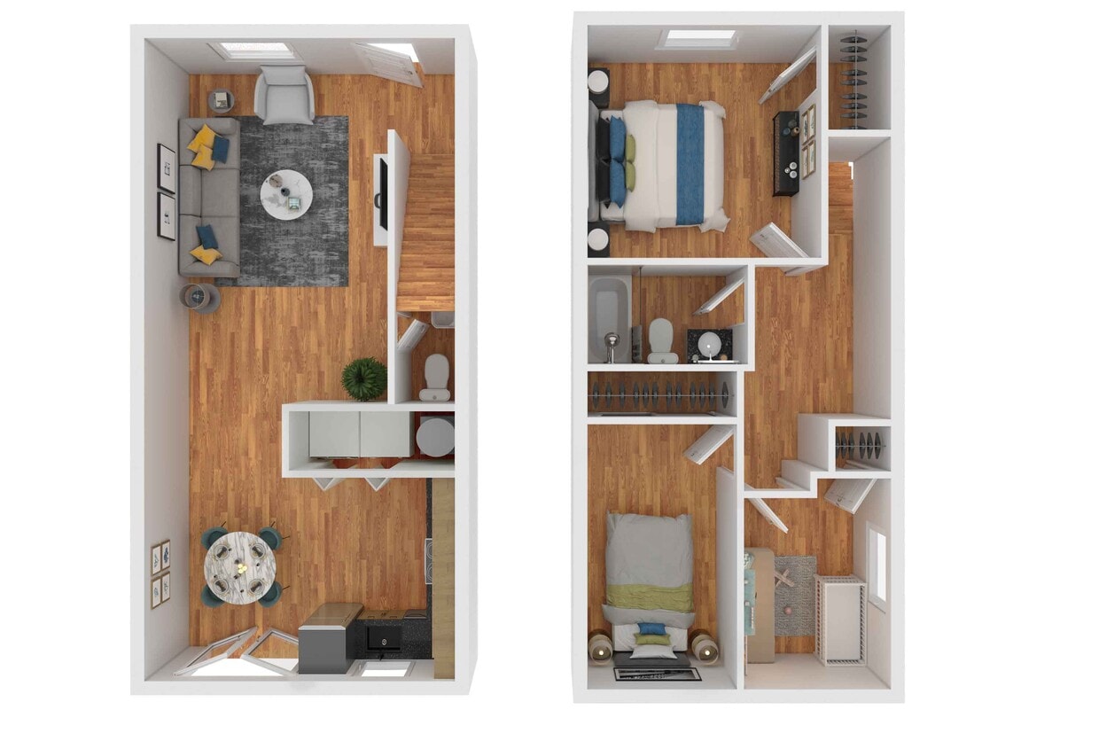Floor Plan - 3 Beds 1.5 Baths