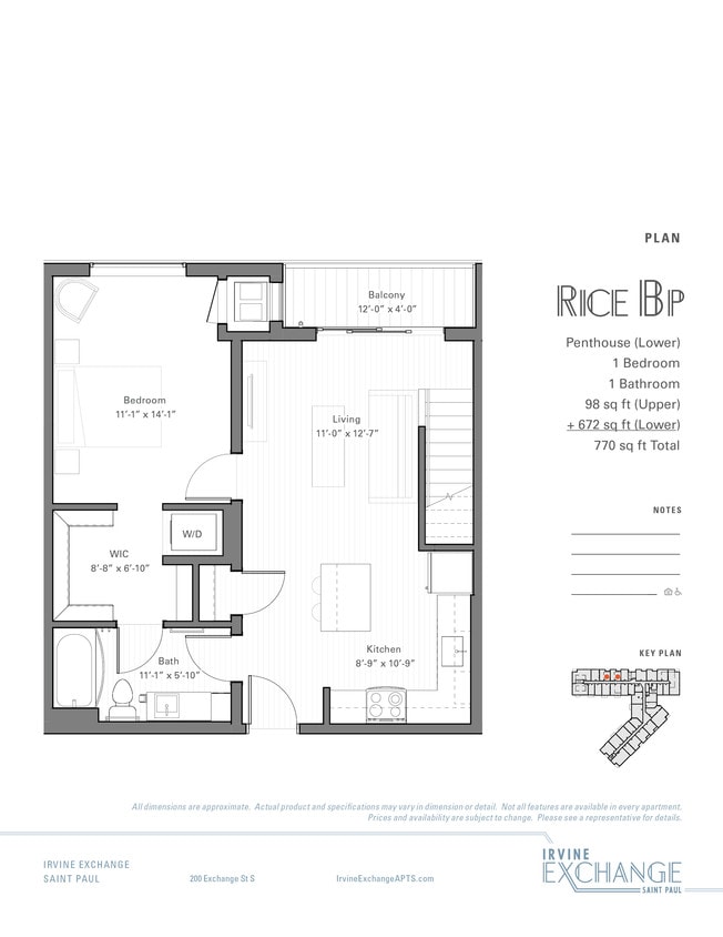 Rice Bp - Penthouse floor plan Irvine Exchange - Rice Bp - Penthouse