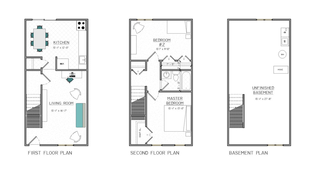 2B / 1B - Two Bedroom 1 Bath