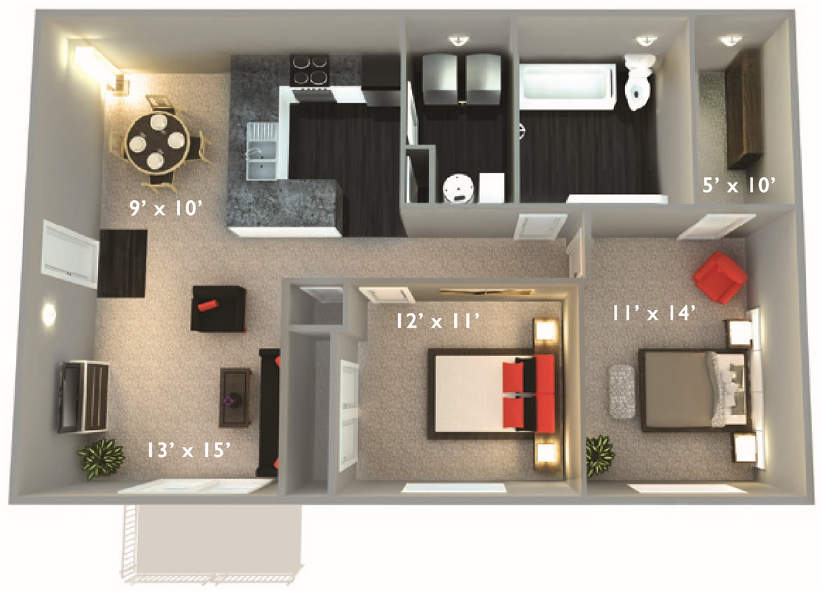Floor Plan - Suite A
