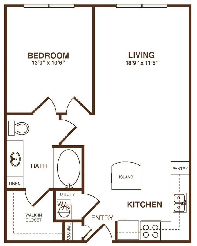Floor Plan - The Chelsea