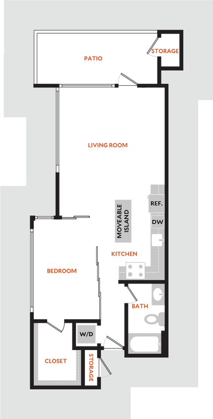 Floor Plan - Plan 1K