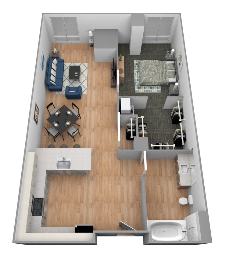 Floor Plan - Rum River