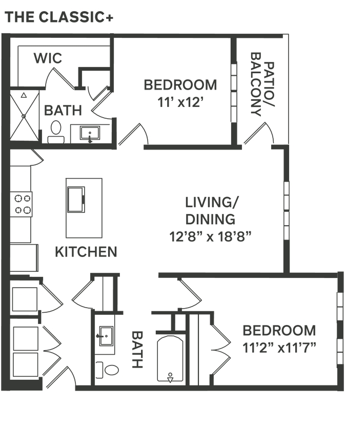 Floor Plan - The Classic Plus